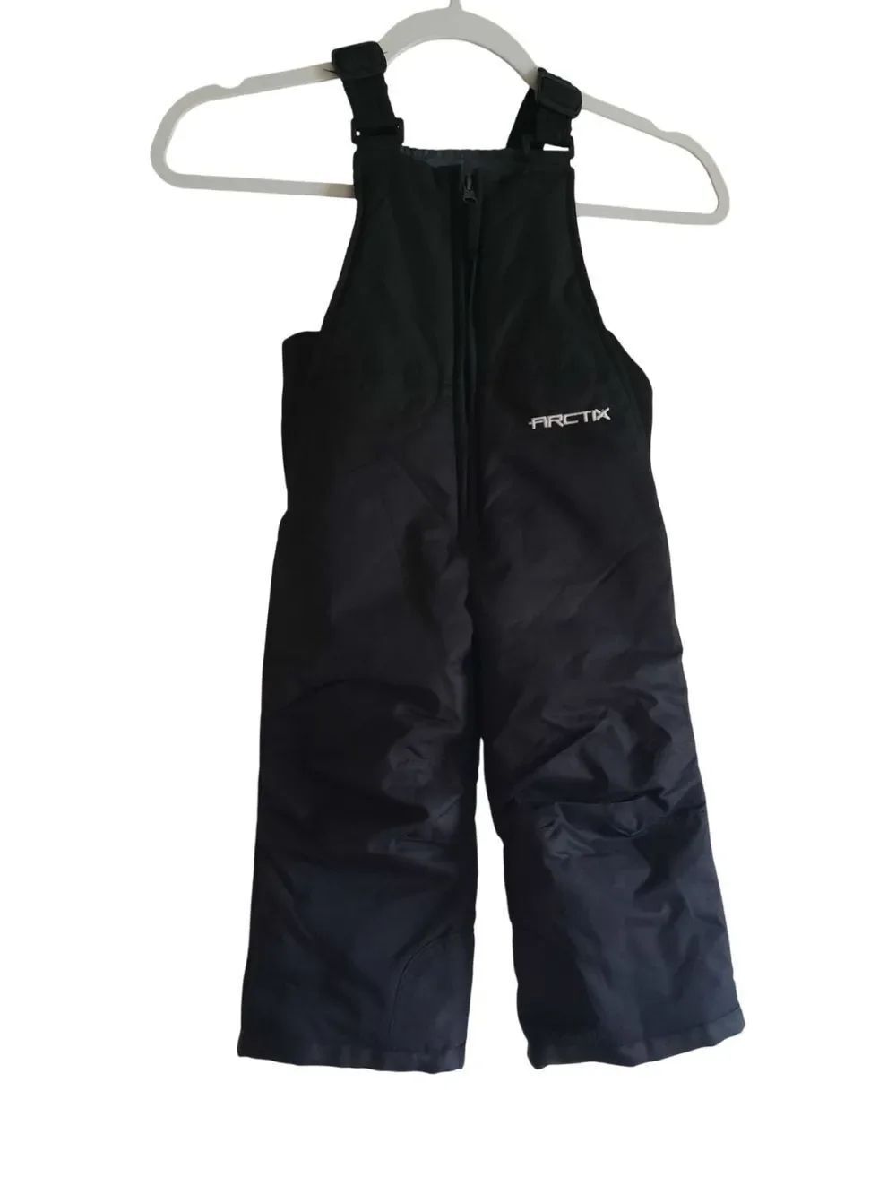 Arctix Black Toddler Snow Overalls with Logo